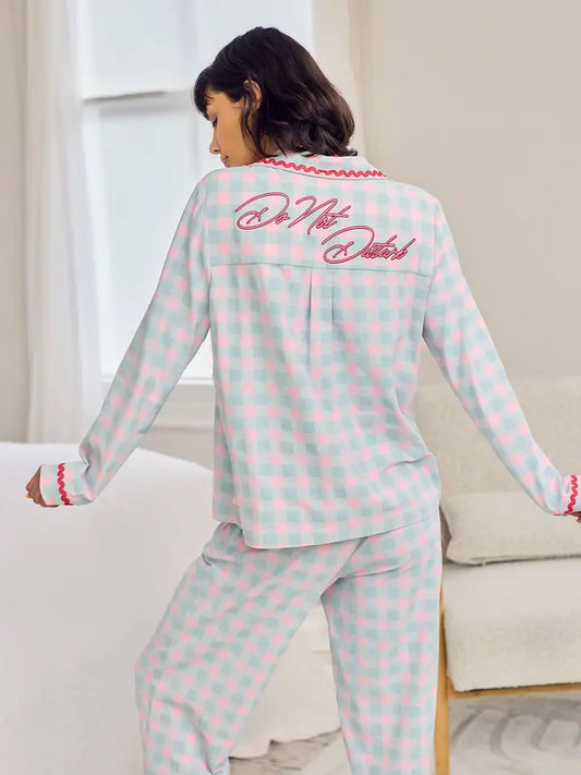 Gingham DND Pajamas
