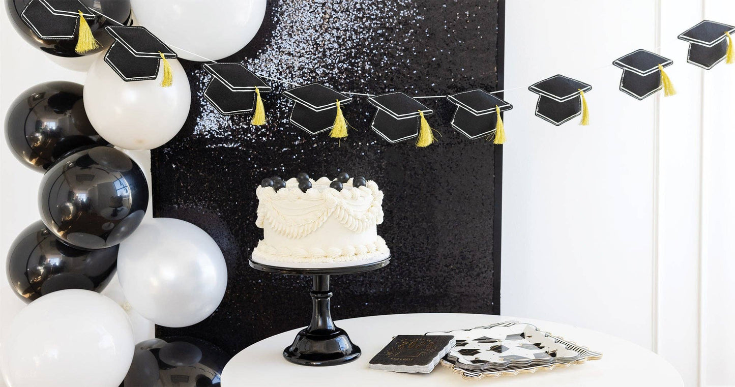 Puffy Felt Grad Banner