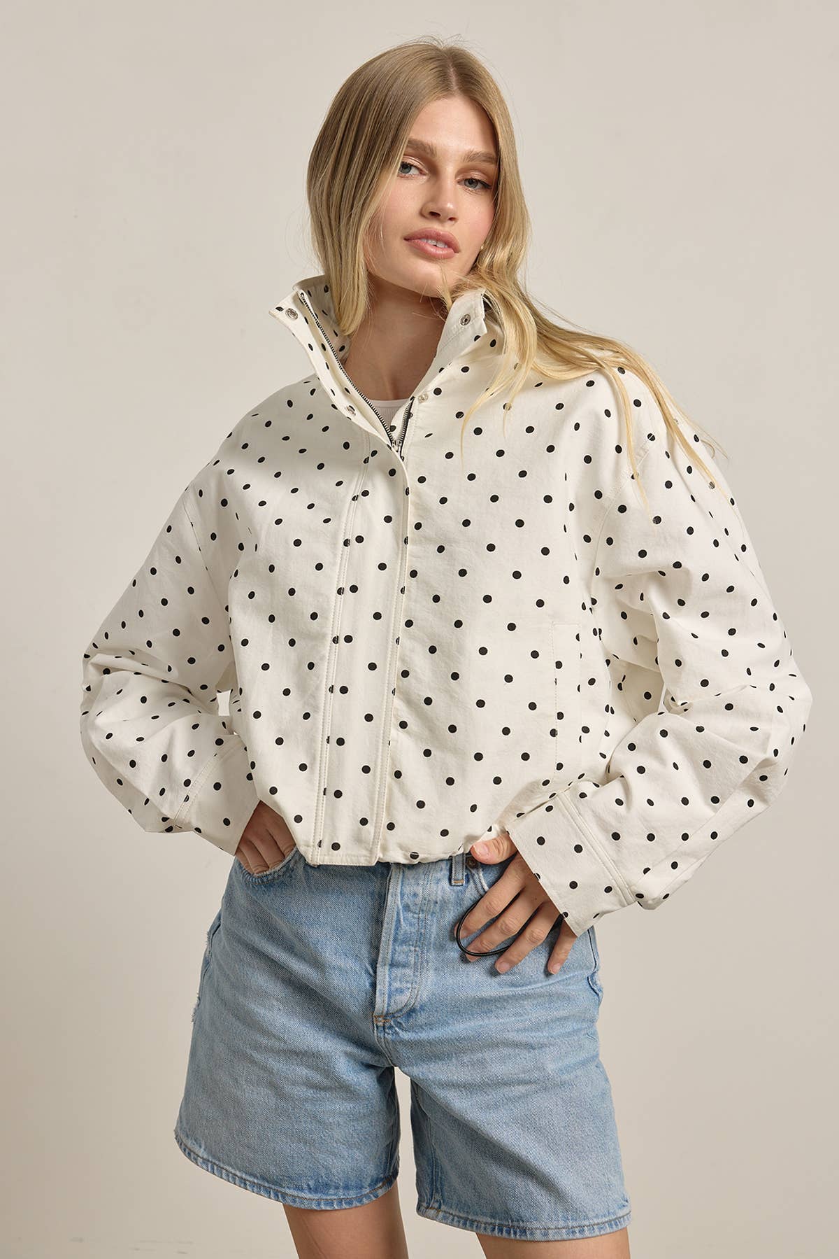 Polka Dot Jacket