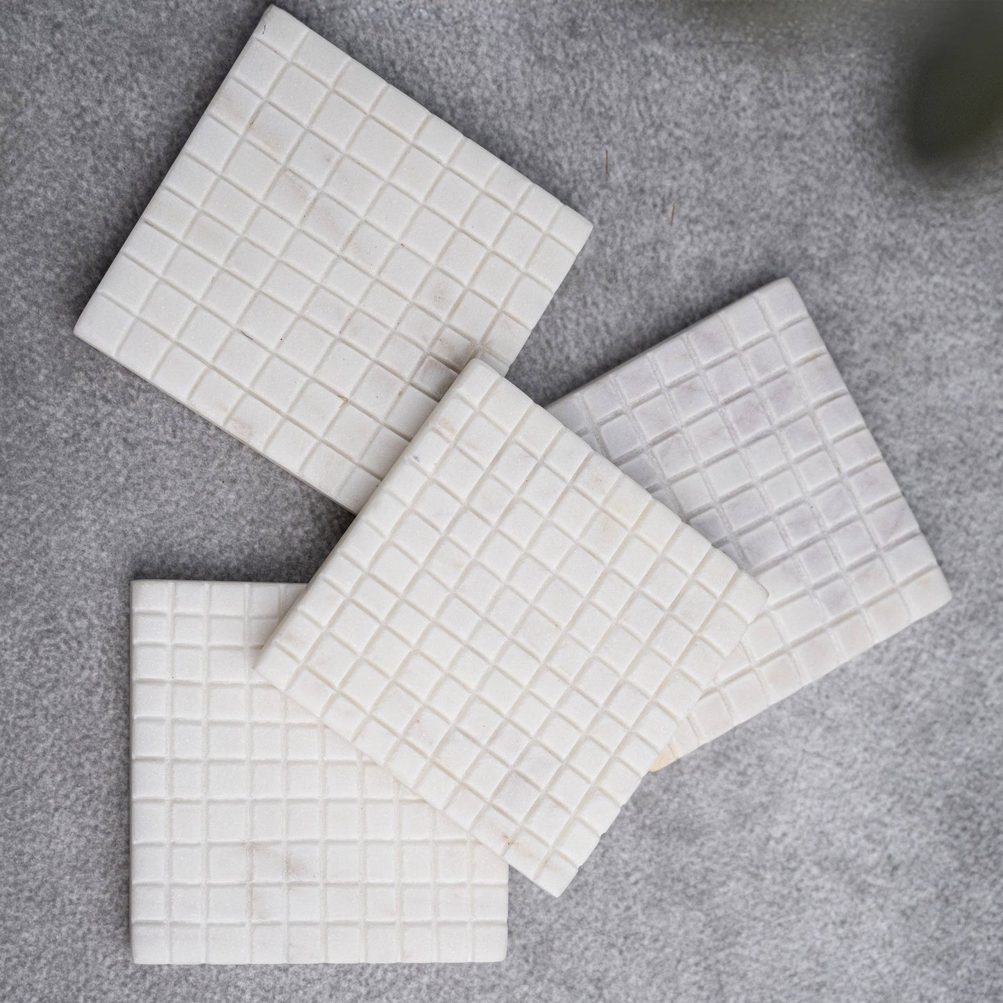 Marble Square Coasters