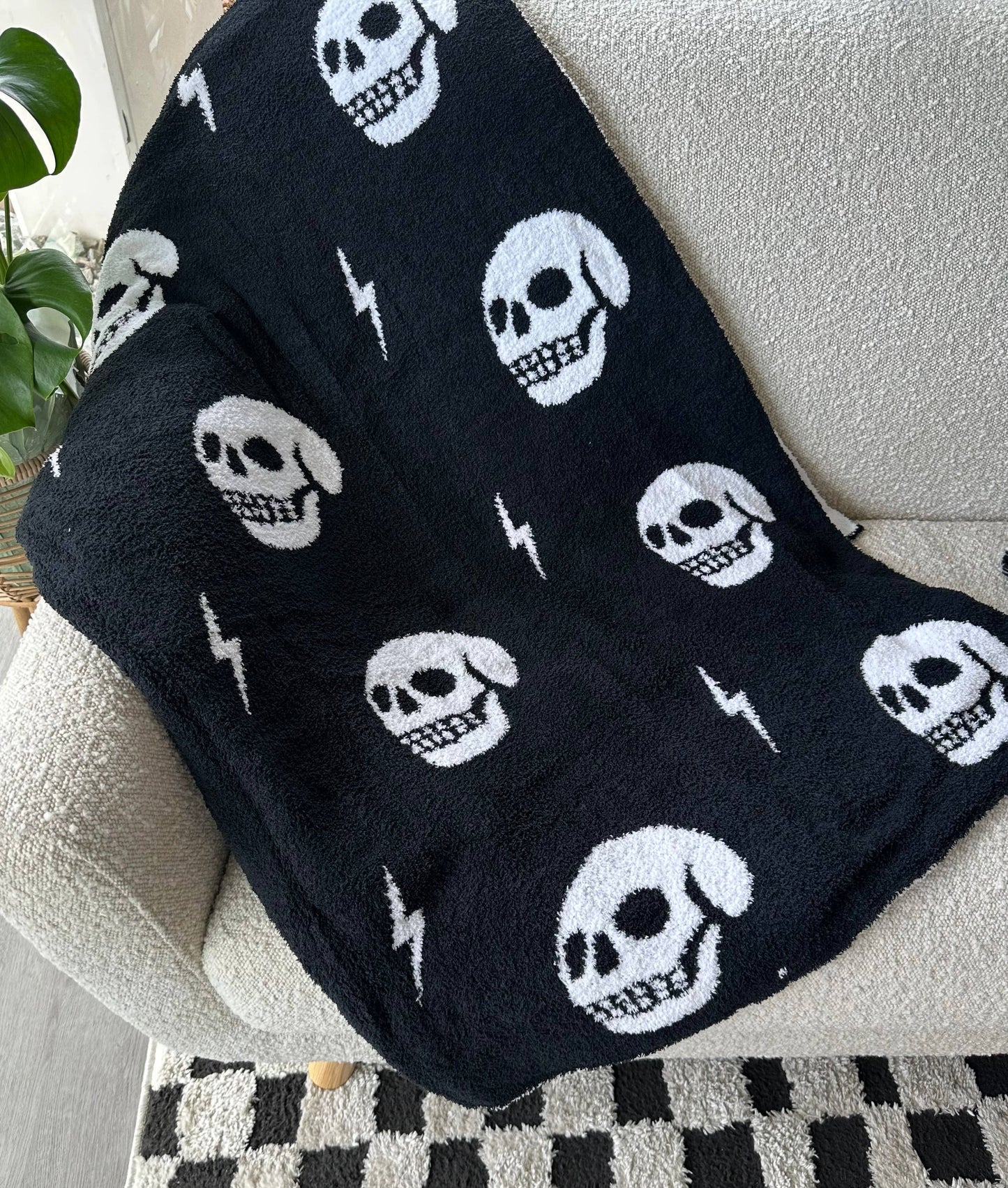 Skull & Bolt Luxe Home Blanket