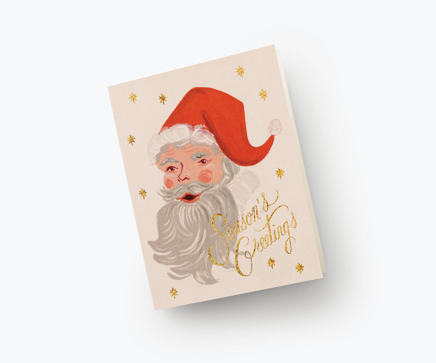 Boxed Set of Greetings From Santa Card