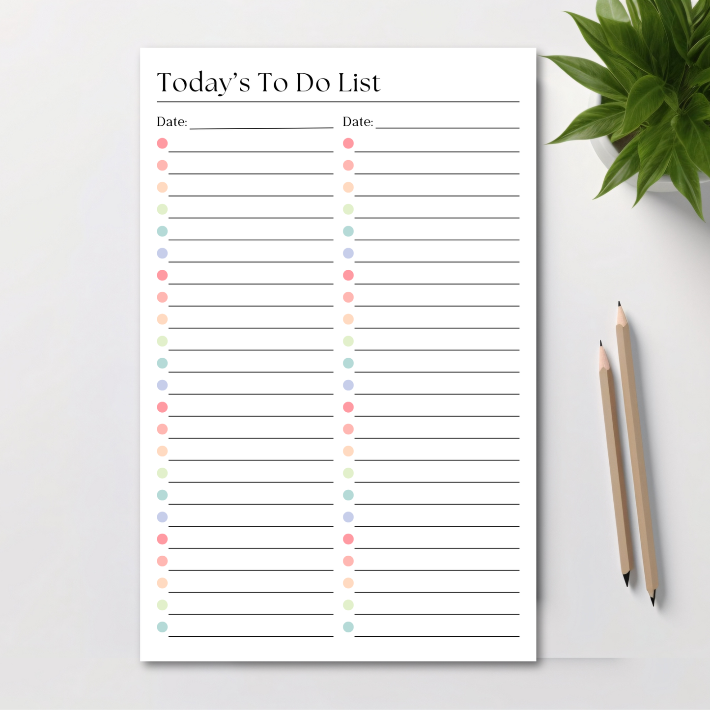 Daily To-Do List