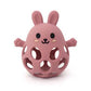 Silicone 3D Funny Bunny Teether