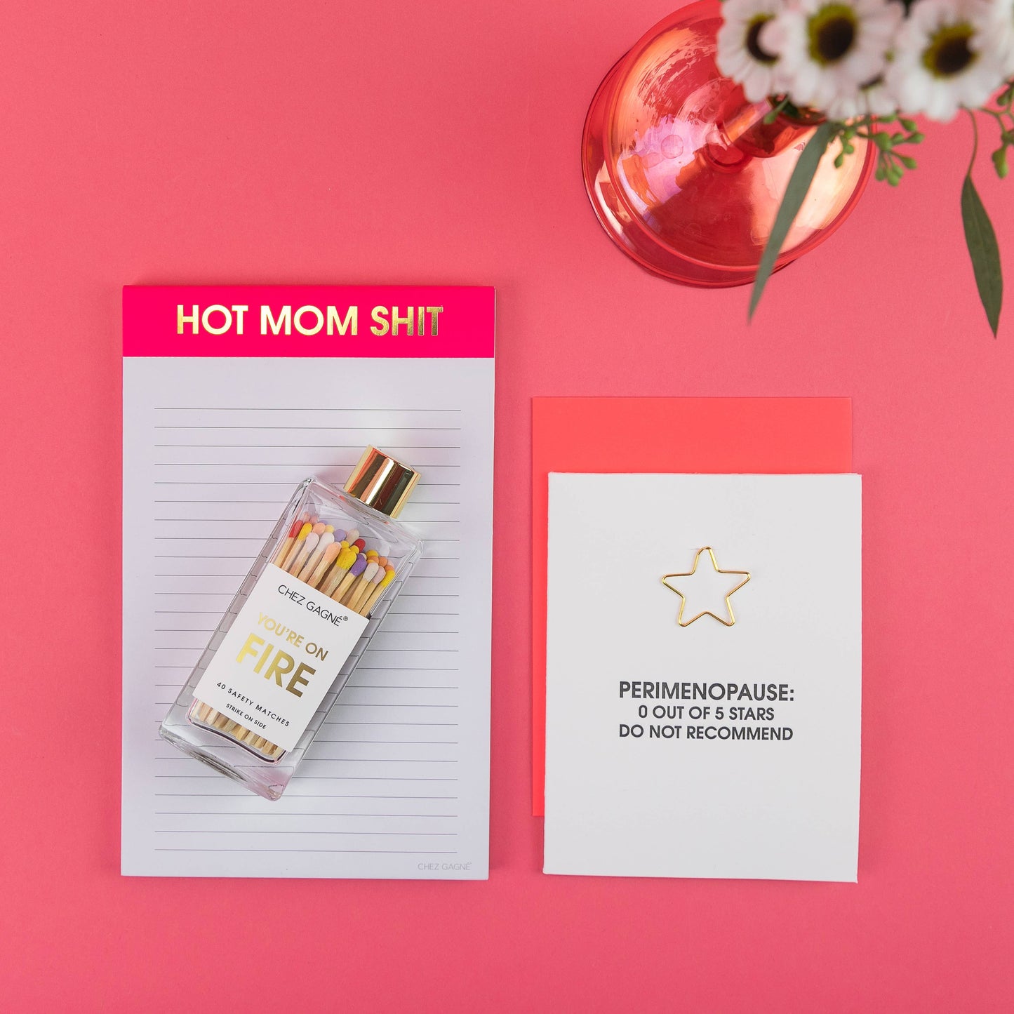 Hot Mom Sh*t Lined Notepad