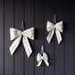 Dotted Embroidered Bow