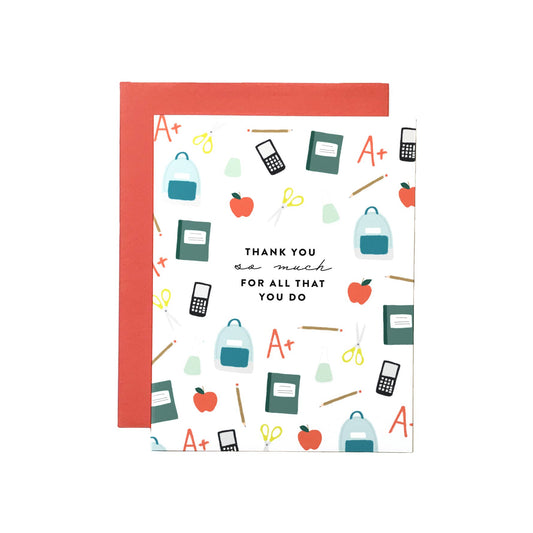 Thank You For All That You Do Card