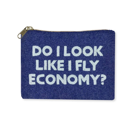 Do I Look Like I Fly Economy Beaded Bag