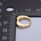 Gold Hoop Huggie