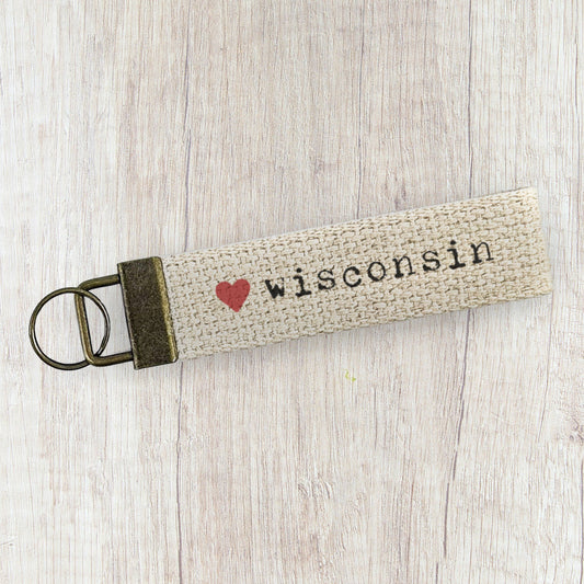 Canvas Key Chain