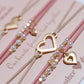 "Mother / Daughter" Hair Tie Bracelets