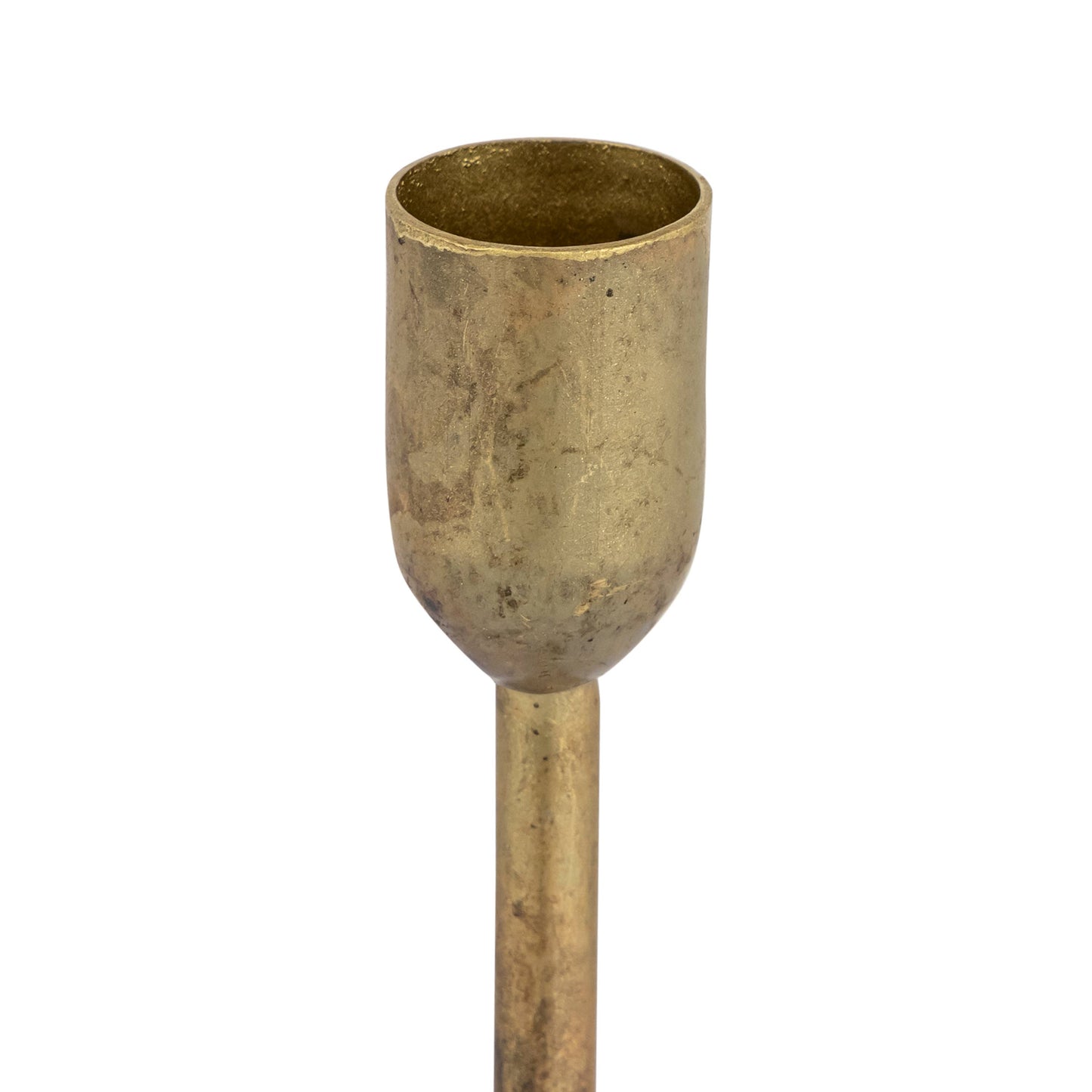 Old Brass Candle Holder