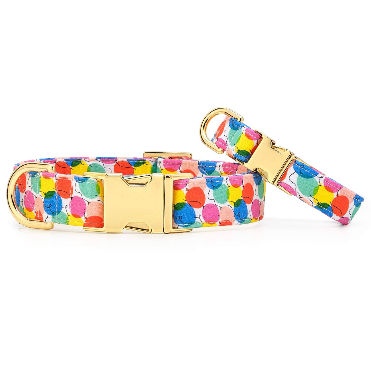 Pup, Pup, and Away Birthday Dog Collar