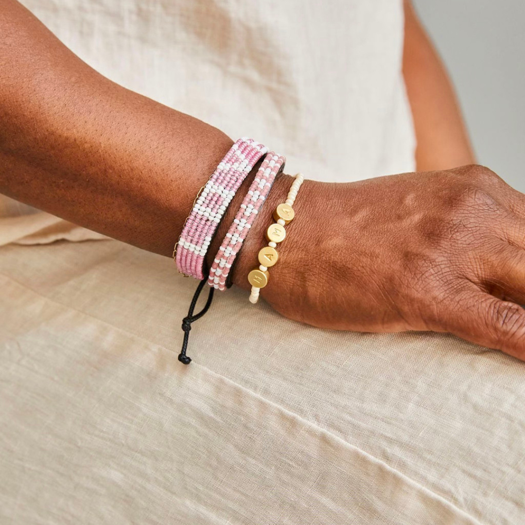 Ubuntu Life Pearl Pink Love Bracelet