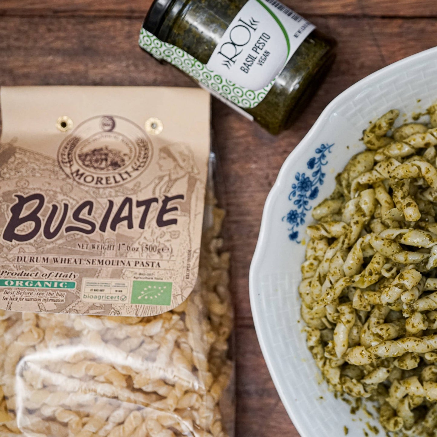 Organic Busiate - Premium Spiral Pasta - Made In Italy