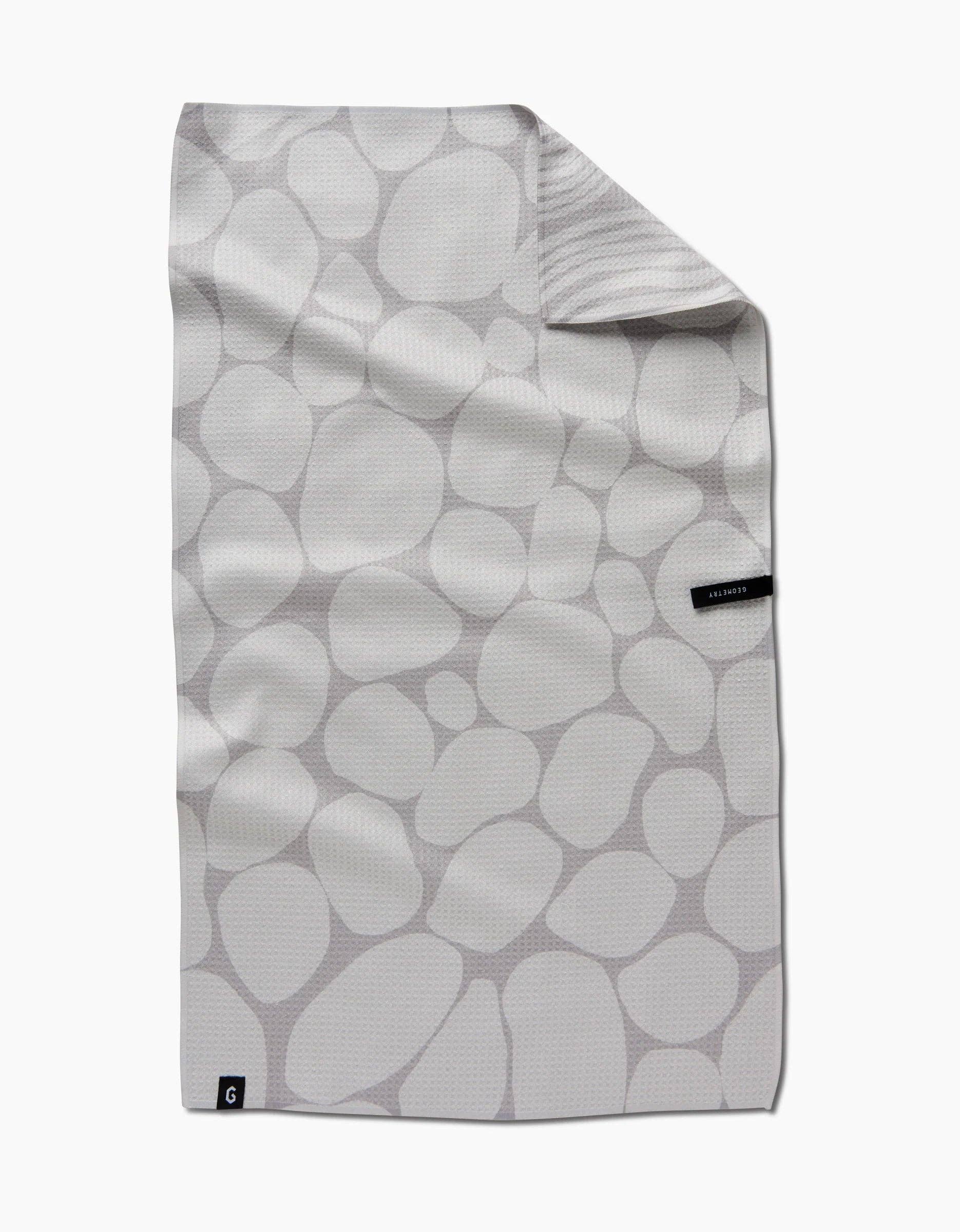 Geometry Stone Double Sided Tea Towel