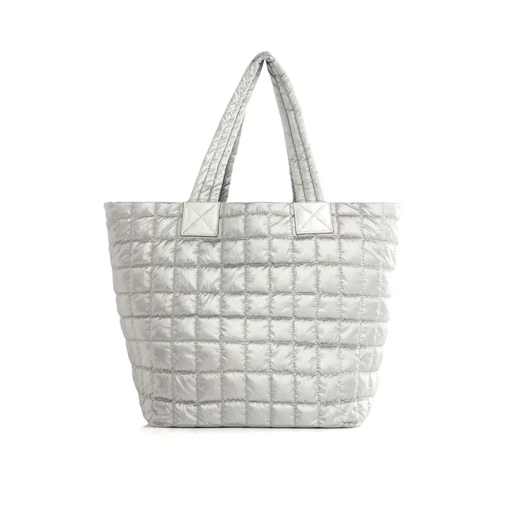 Logan Metallic Tote