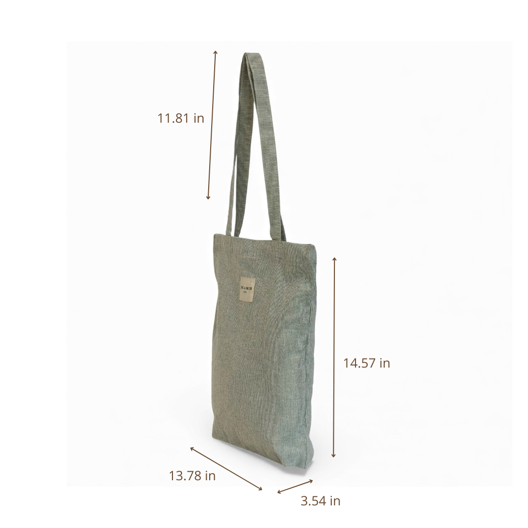 Zippered Tote Bag