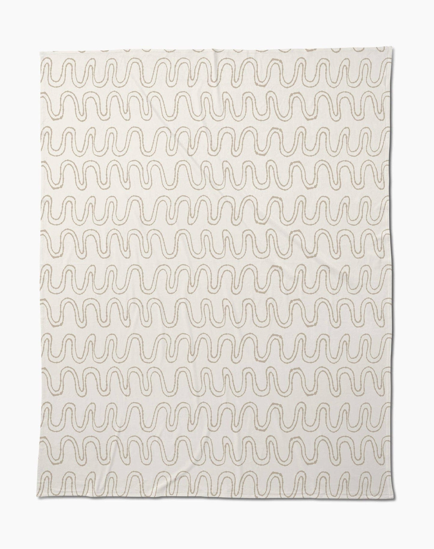 Geometry Abstract Squiggles Butter Blanket