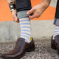 Eureka Regular Stripe Crew Socks