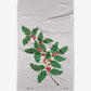 Geometry December Holly Tea Towel