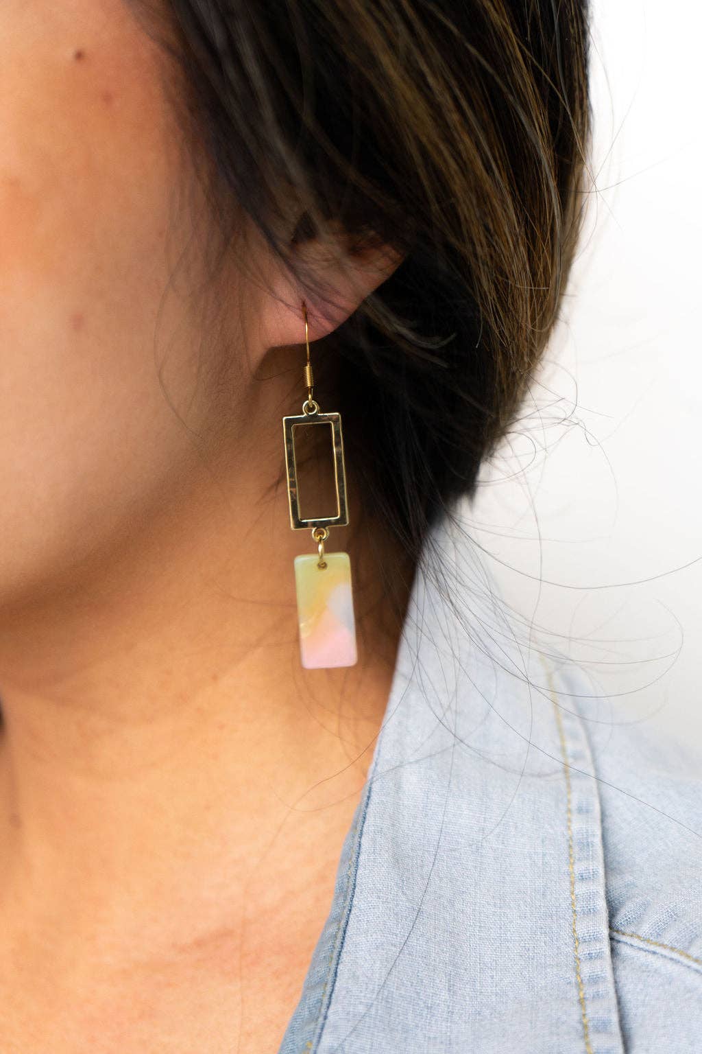 Raya Earrings - Pastel Rainbow