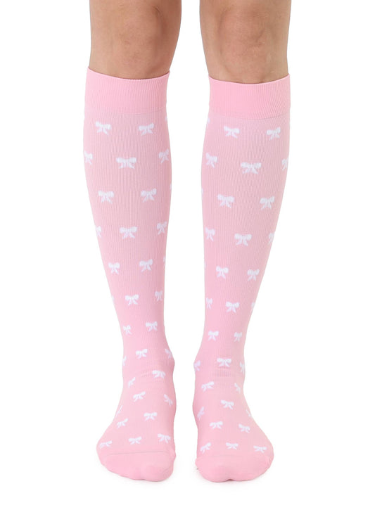 Tall Bow Socks