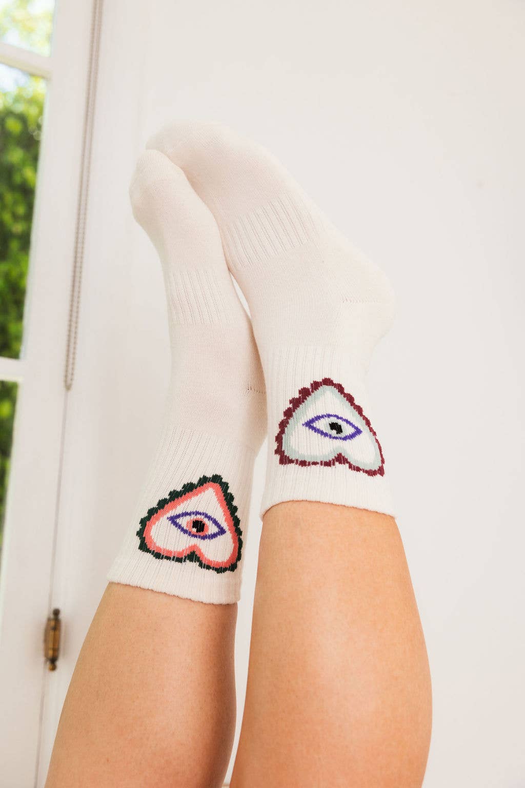 Heart Eyes Socks