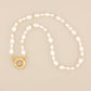 Multi Pearl Sailboat Necklace
