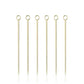 Reusable Gold-Plated Cocktail Picks - Set of 6