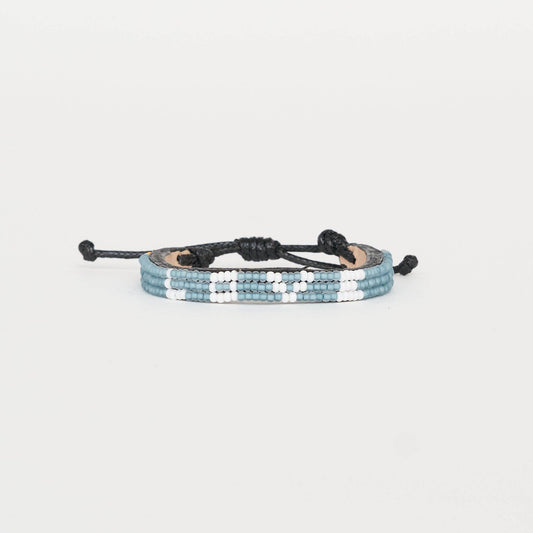 Ubuntu Life Blue Skinny Love Bracelet