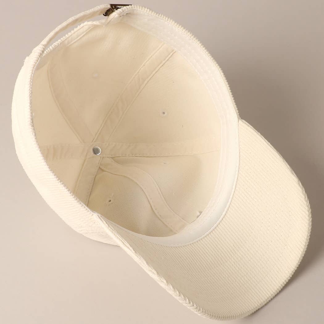 Mama Corduroy Baseball Cap