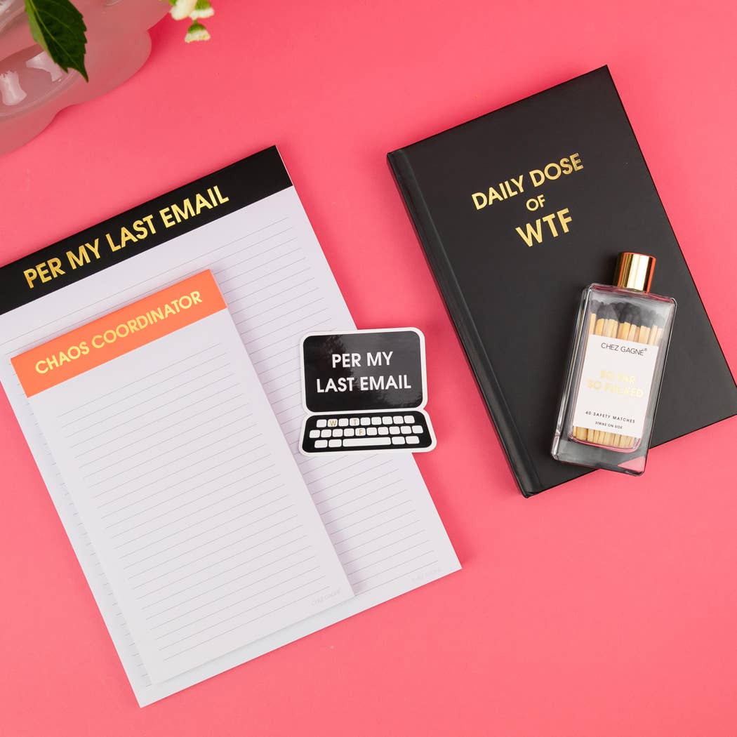Chaos Coordinator - Lined Notepad
