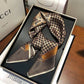 Retro Chic Silk Scarf