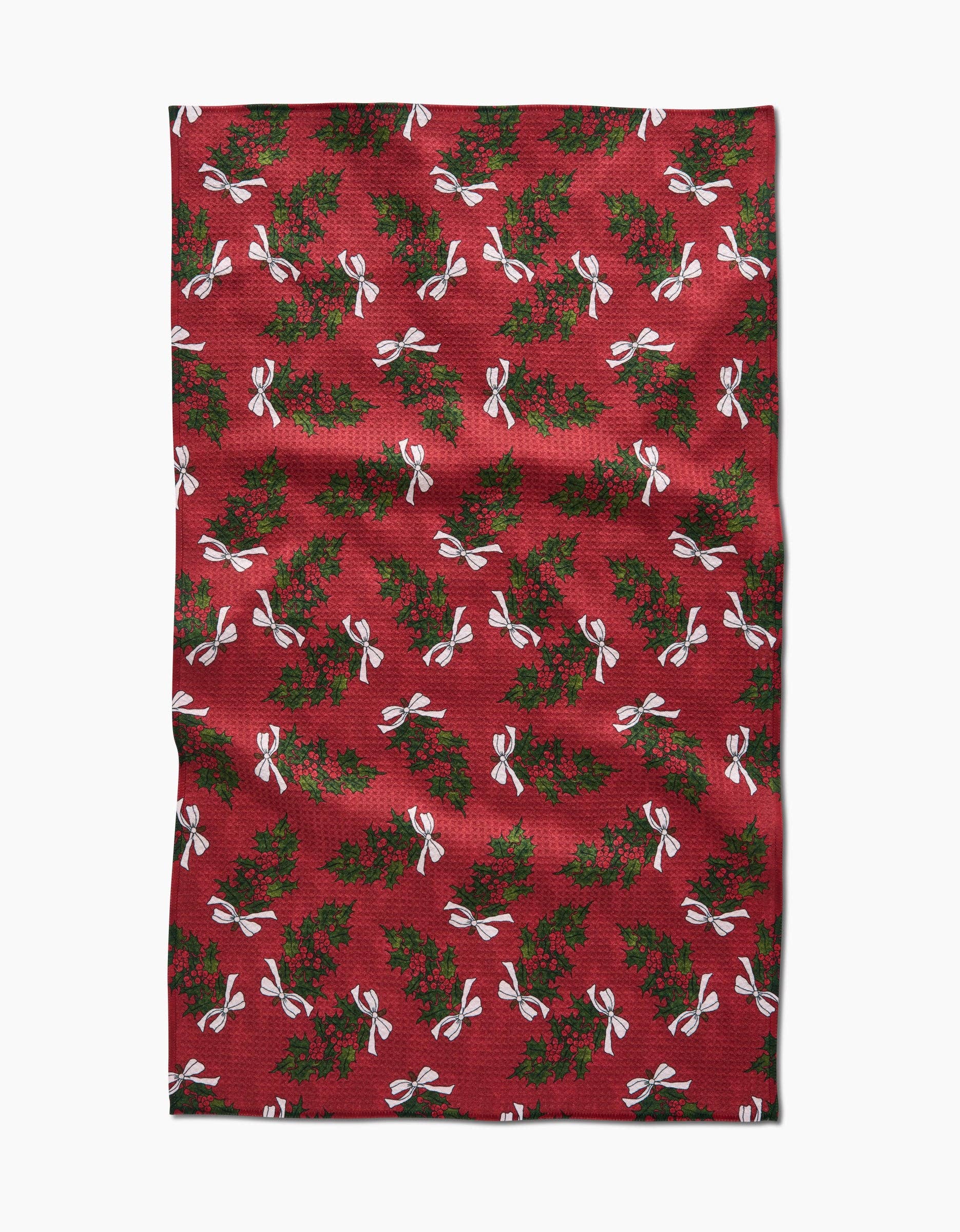 Geometry Christmas Berry Bow
