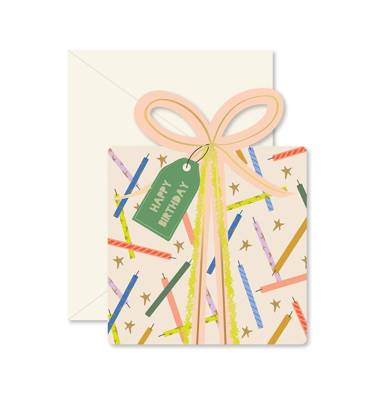 Birthday Box Candles Card