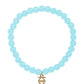 Small Glass Bead Stretch Bracelet