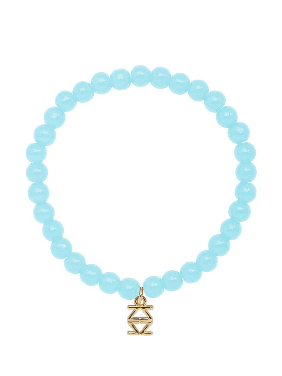 Small Glass Bead Stretch Bracelet
