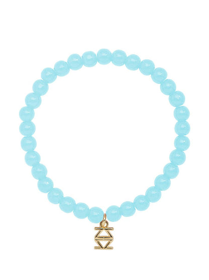 Small Glass Bead Stretch Bracelet