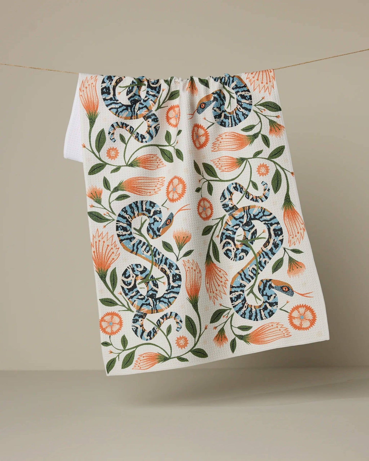 Geometry Scutes Tea Towel