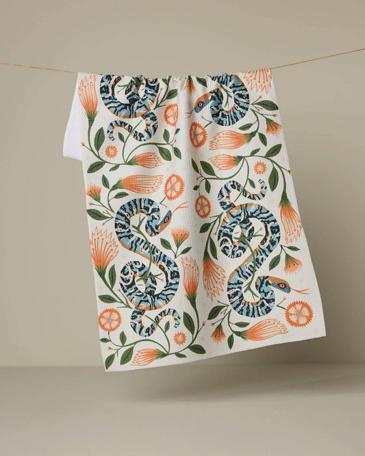 Geometry Scutes Tea Towel