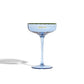 Two Tone Coupe Glass