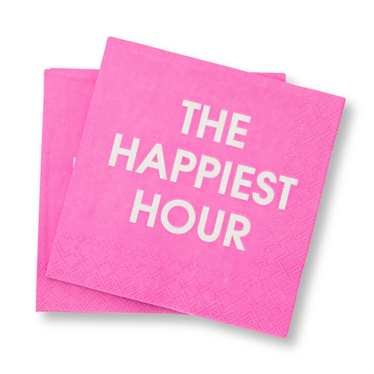The Happiest Hour Cocktail Napkins