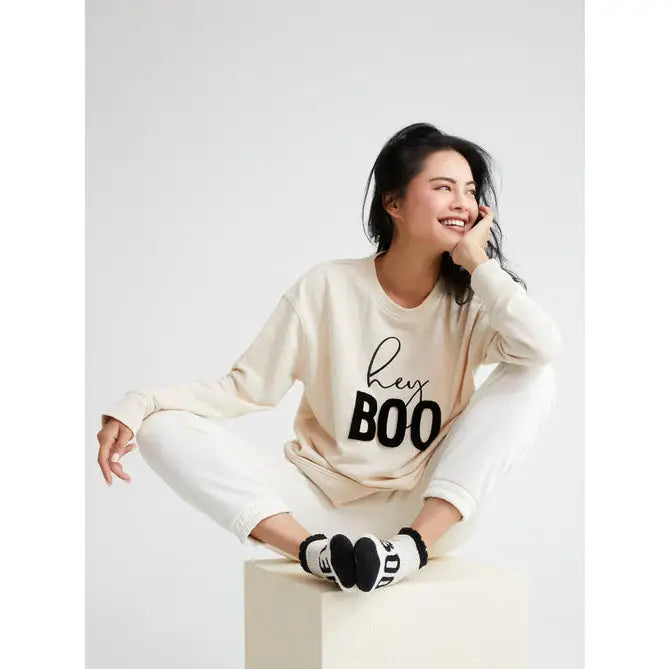 Hey Boo Crewneck