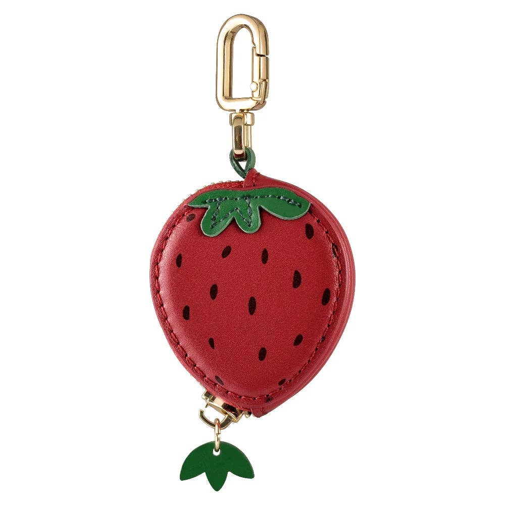 Strawberry Airtag Bag Charm