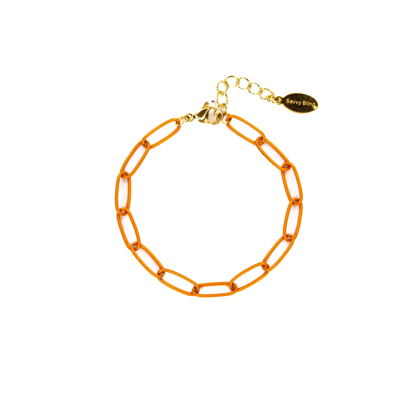 Paperclip Chain Link Bracelet