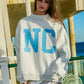 Carolina Mock Neck Sweatshirt