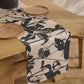 Geoemetry Inverted Floral Table Runner