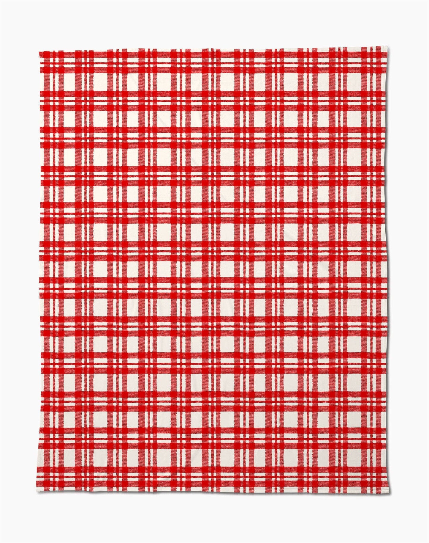 Geometry Tartan Butter Blanket