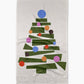 Geometry Modern Festive Tree Tea Towel